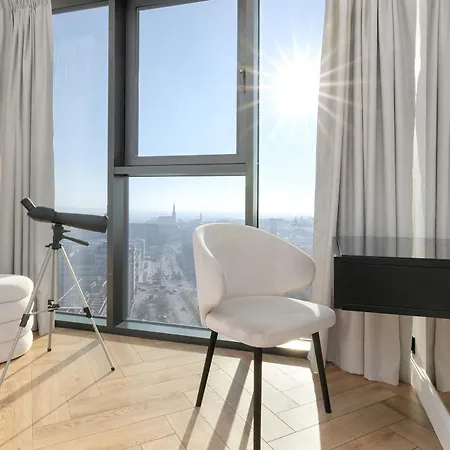 דירה Stylish With Views And Parking In The Prestigious Hanza Tower With Swimming Pool By Renters שצ'צ'ין