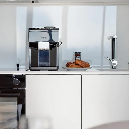 Stylish With Views And Parking In The Prestigious Hanza Tower With Swimming Pool By Renters דירה